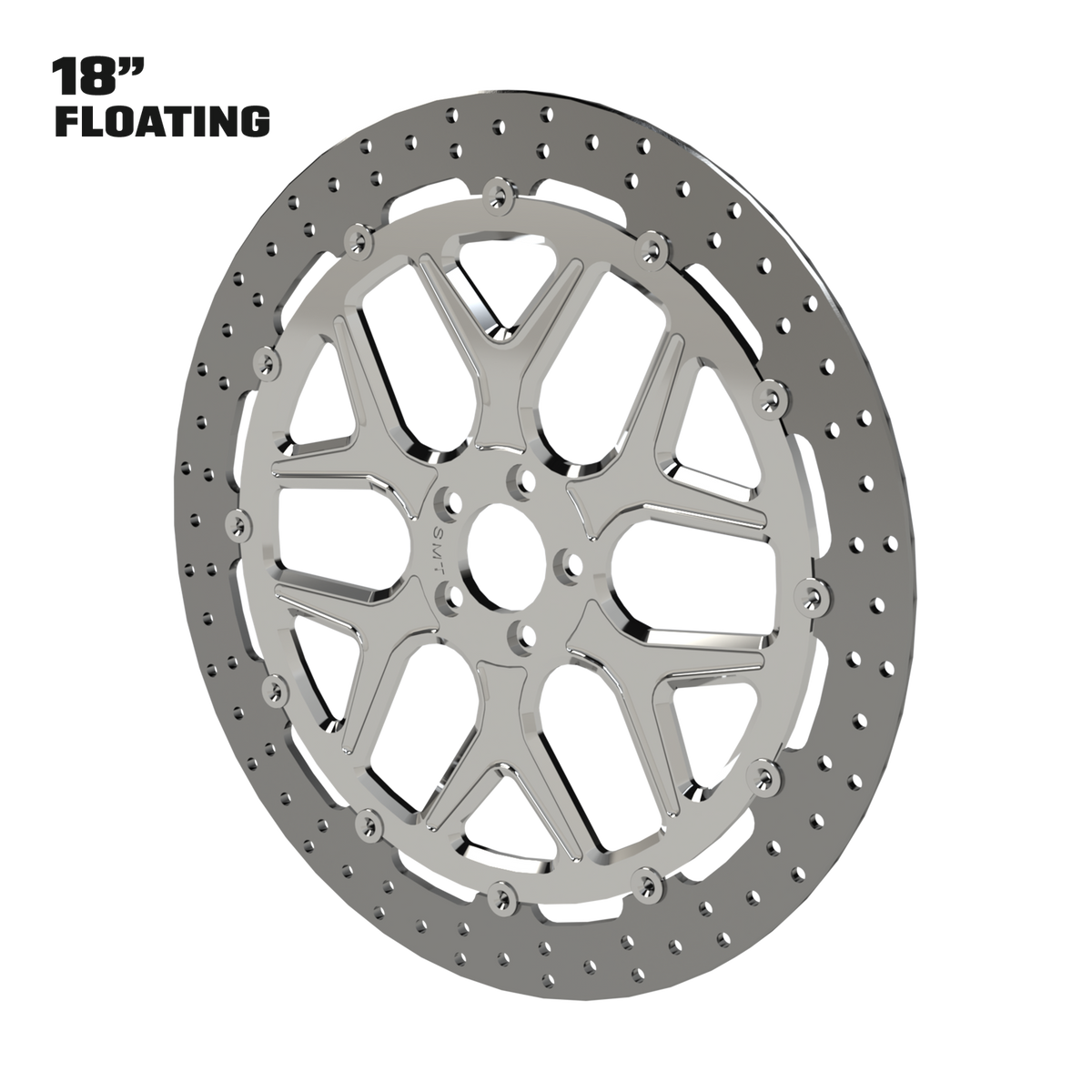 G3 18" Floating Rotor in Polished