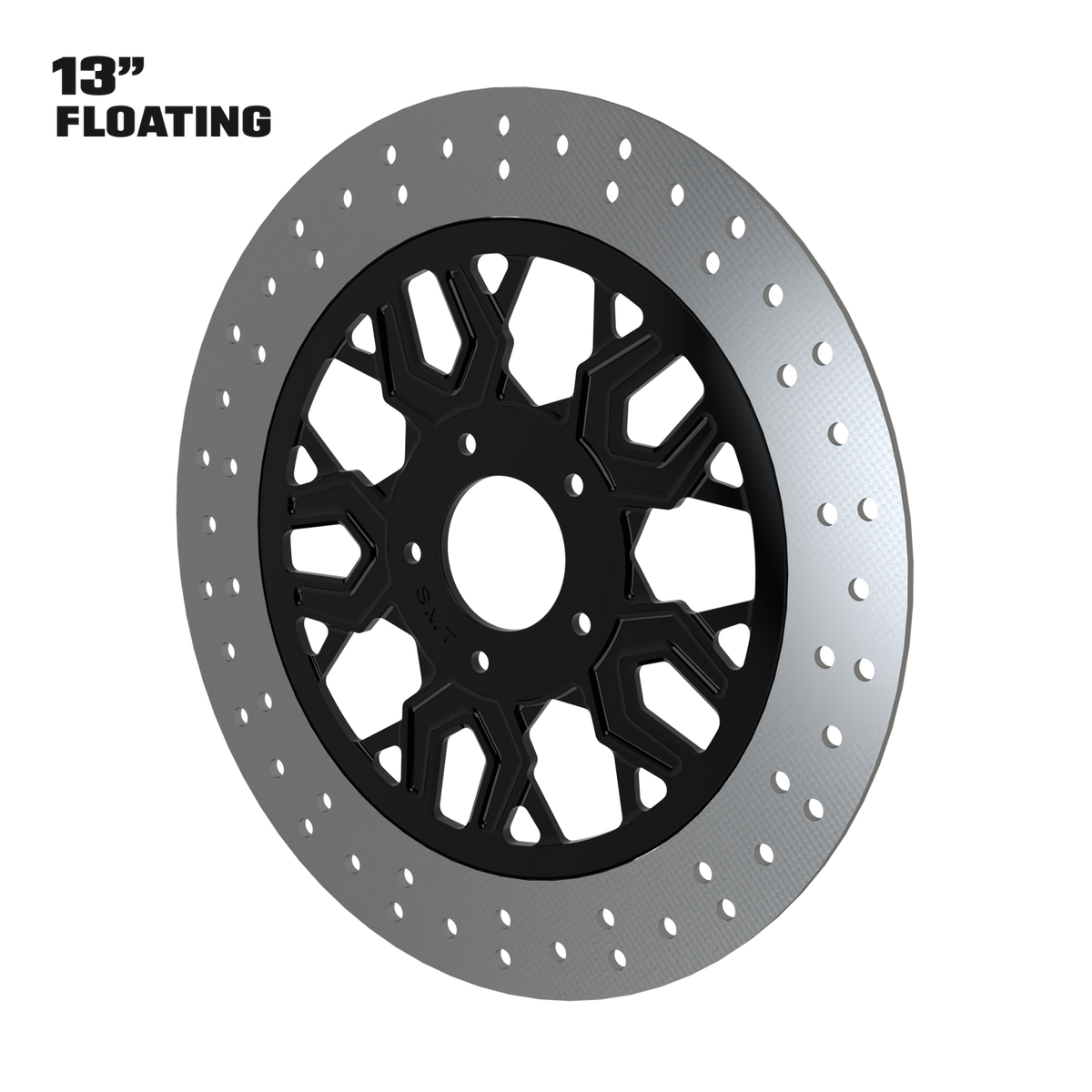 GT4 13" Floating Rotor in Black