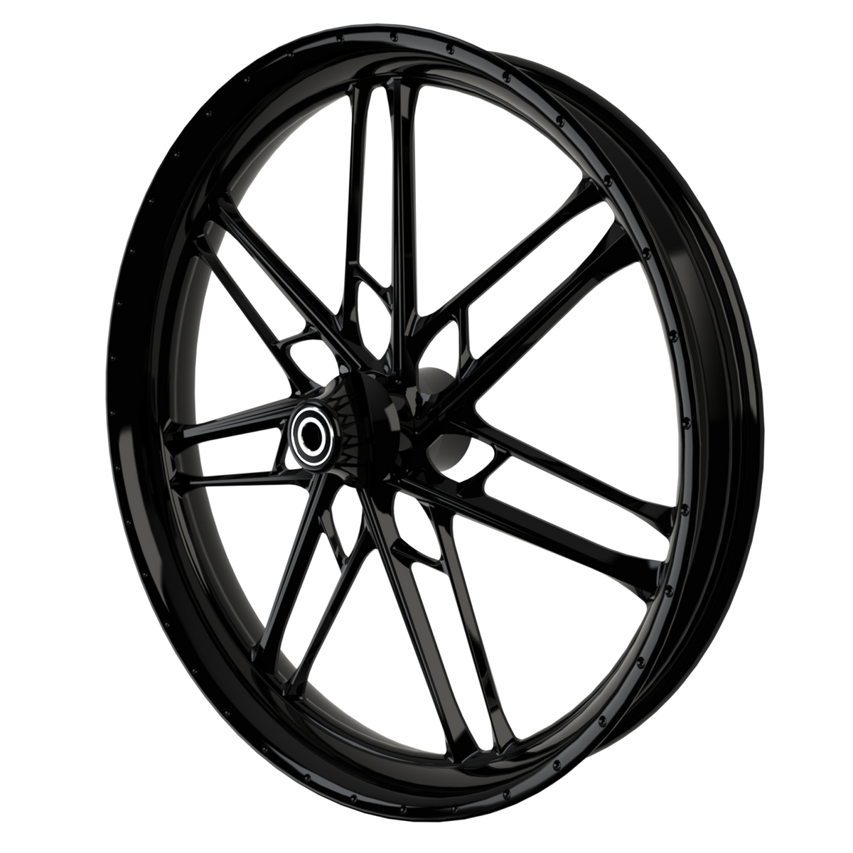 Gran Sport Harley Touring Black Wheels
