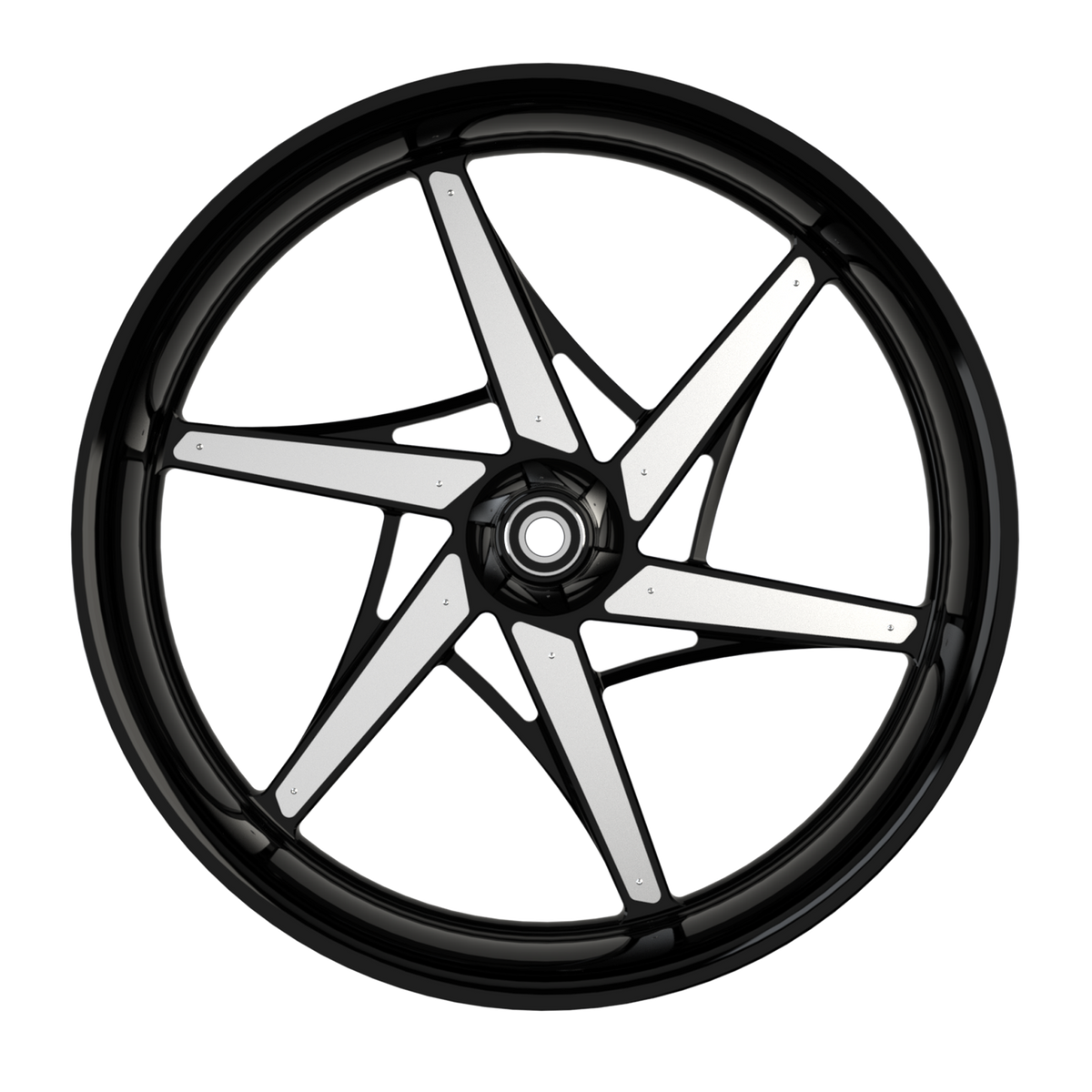GT6Sixer Metric Black Wheels with color insert