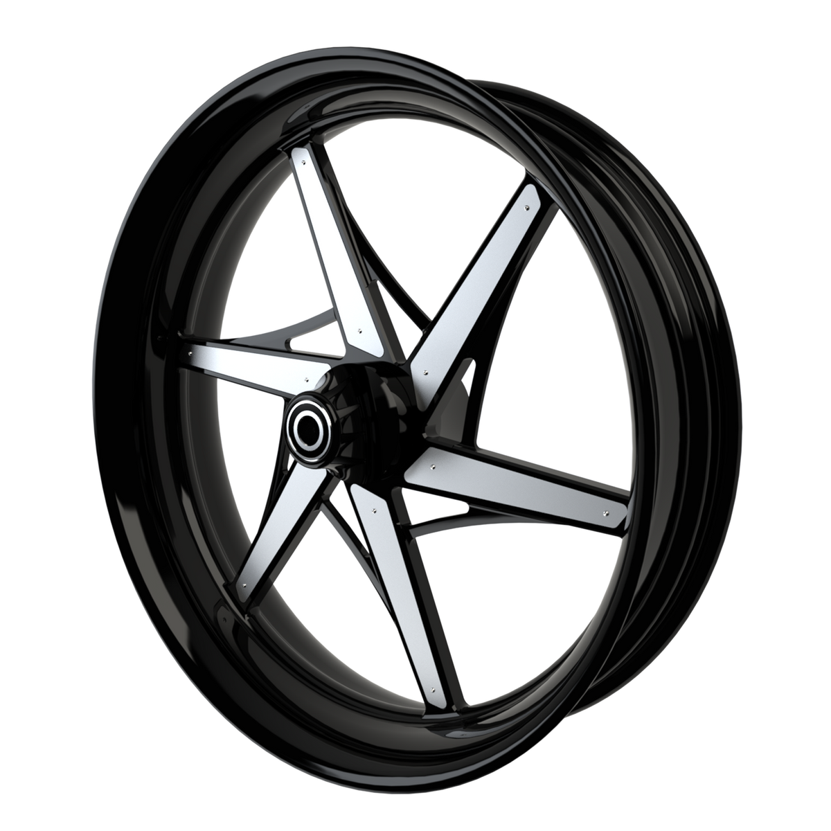 GT6Sixer Metric Black Wheels with color insert