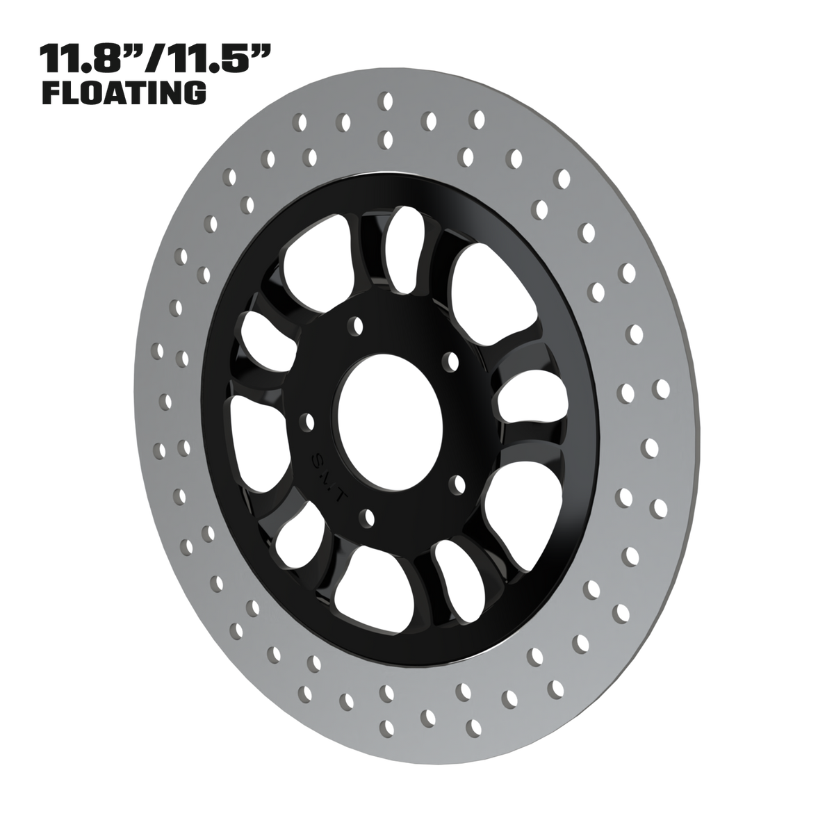 Hennessey 11" Floating Rotor in Black