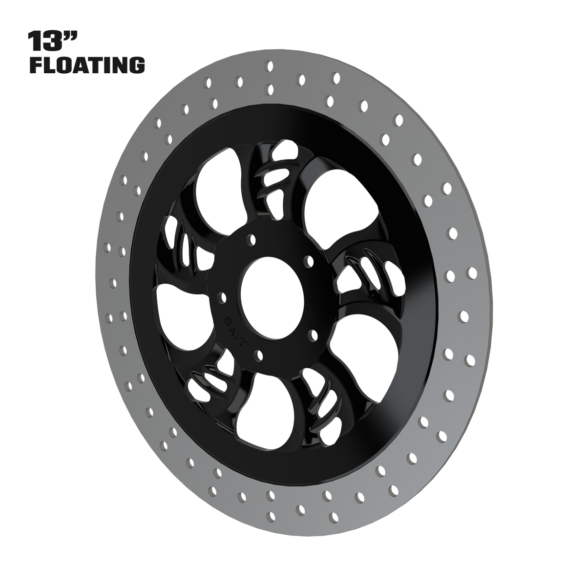 Hennessey 13" Floating Rotor in Black