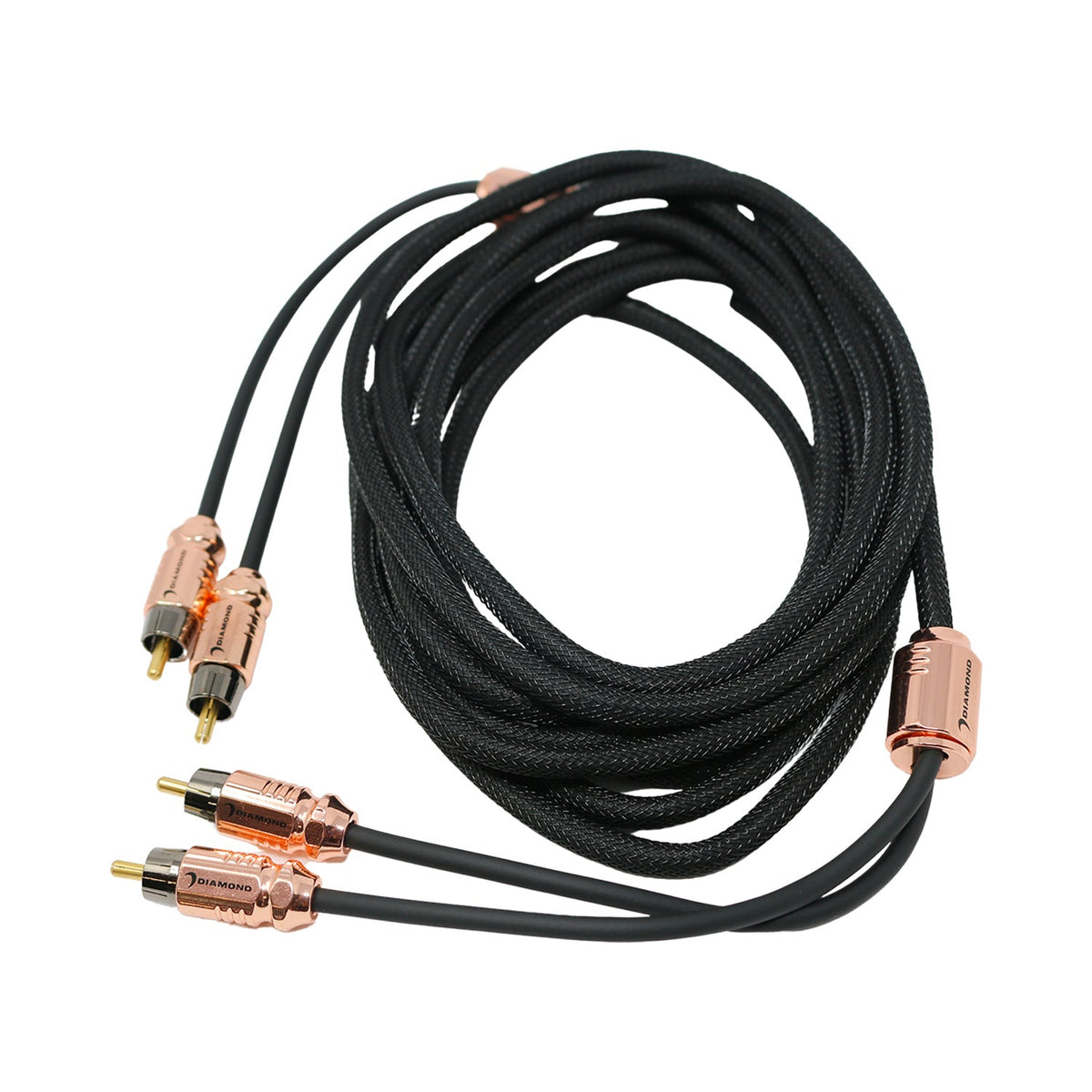 Diamond Audio 12Ft Two Channel RCA Cable - HX12