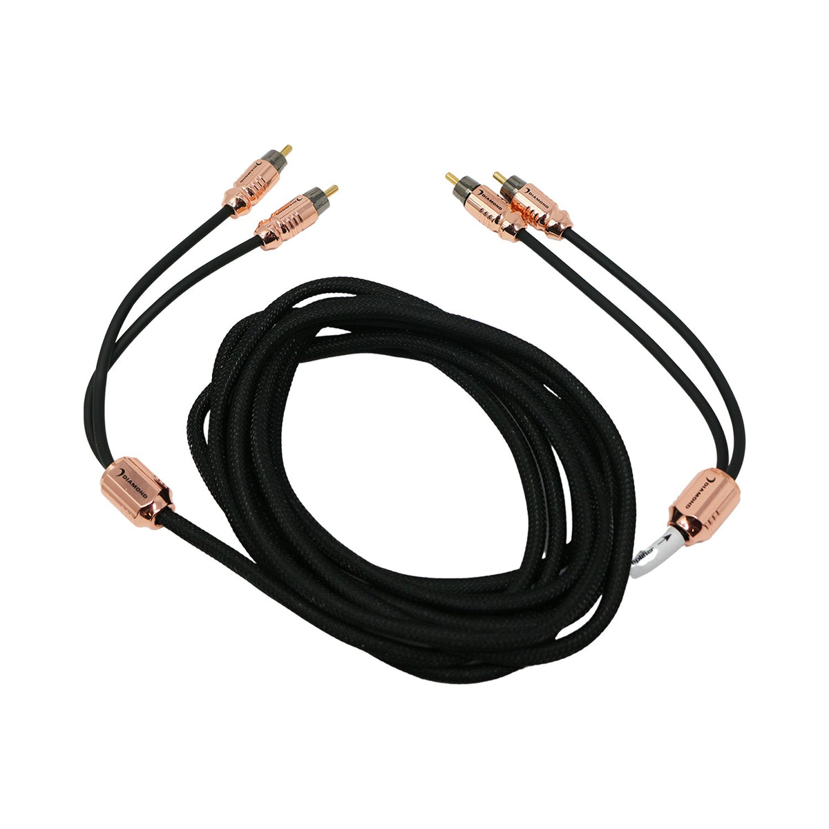 Diamond Audio 12Ft Two Channel RCA Cable - HX12