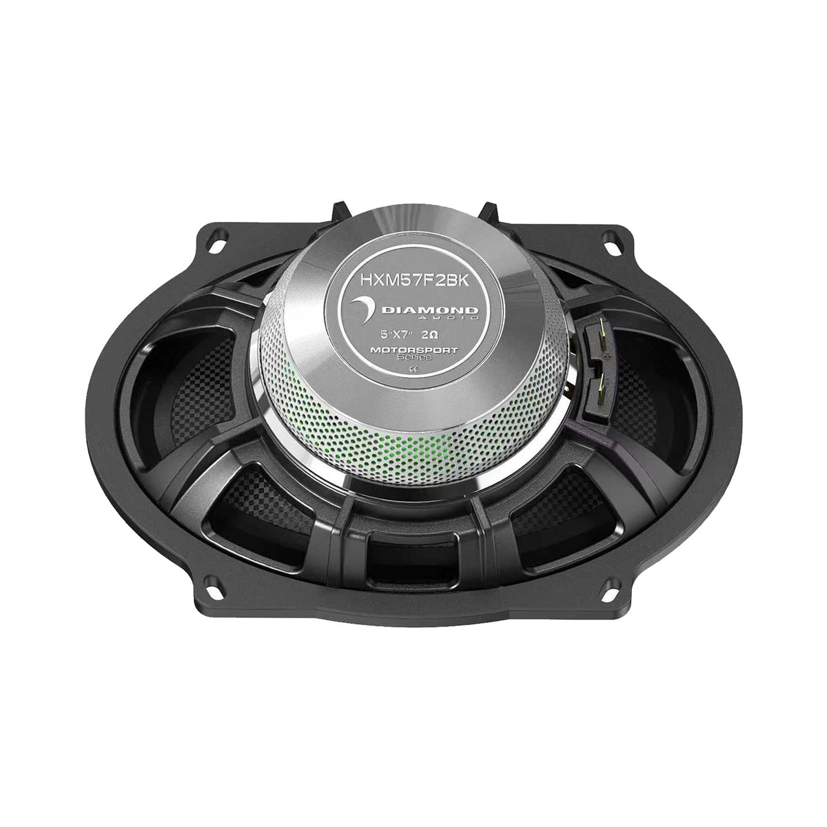 Diamond Audio 5"x7" 2-Way Harley-Davidson® Direct Replacement Speakers (2Ω)- HXM57F2BK