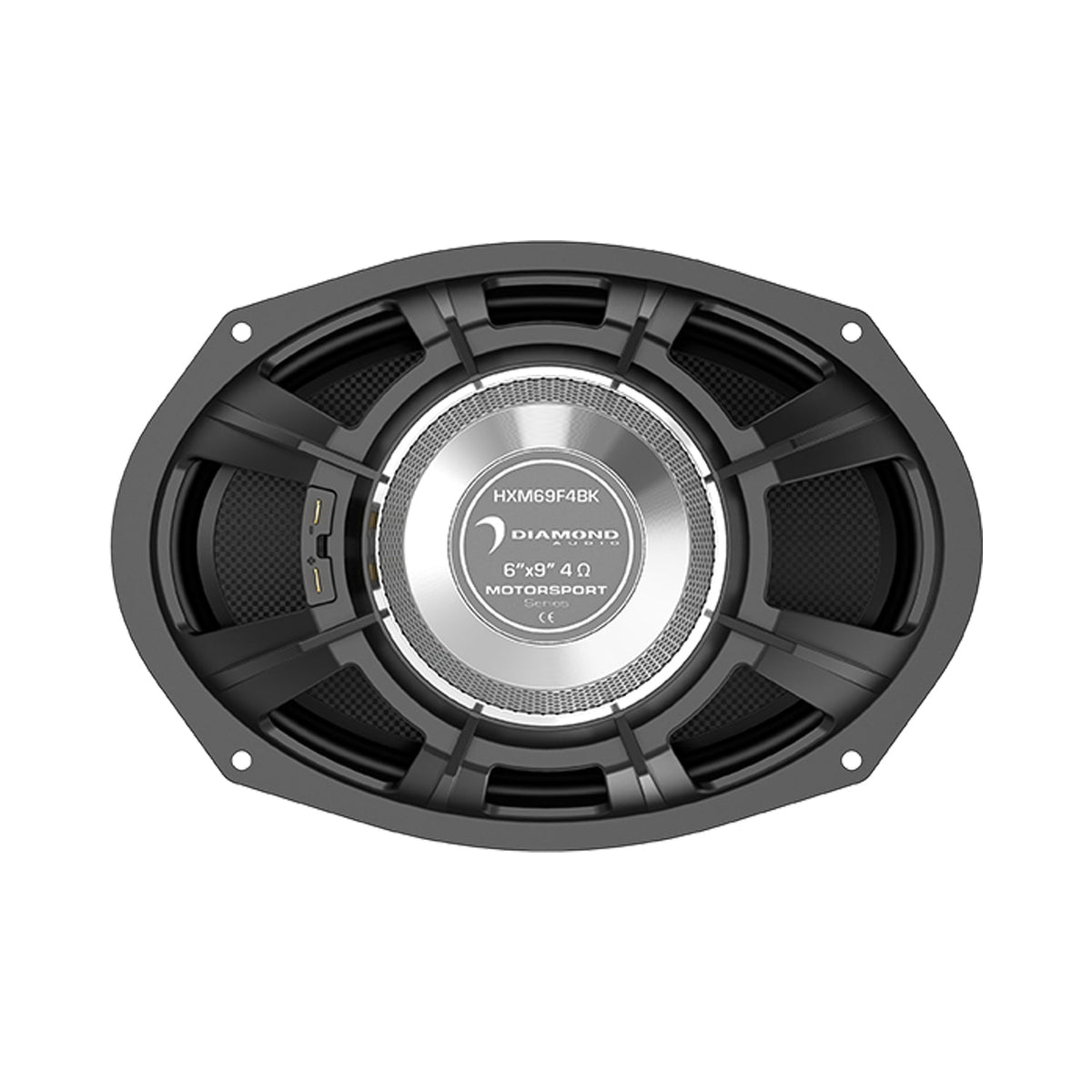 Diamond Audio 6"x 9" 2-Way High Output Marine Speaker (4Ω) - HXM69F4BK