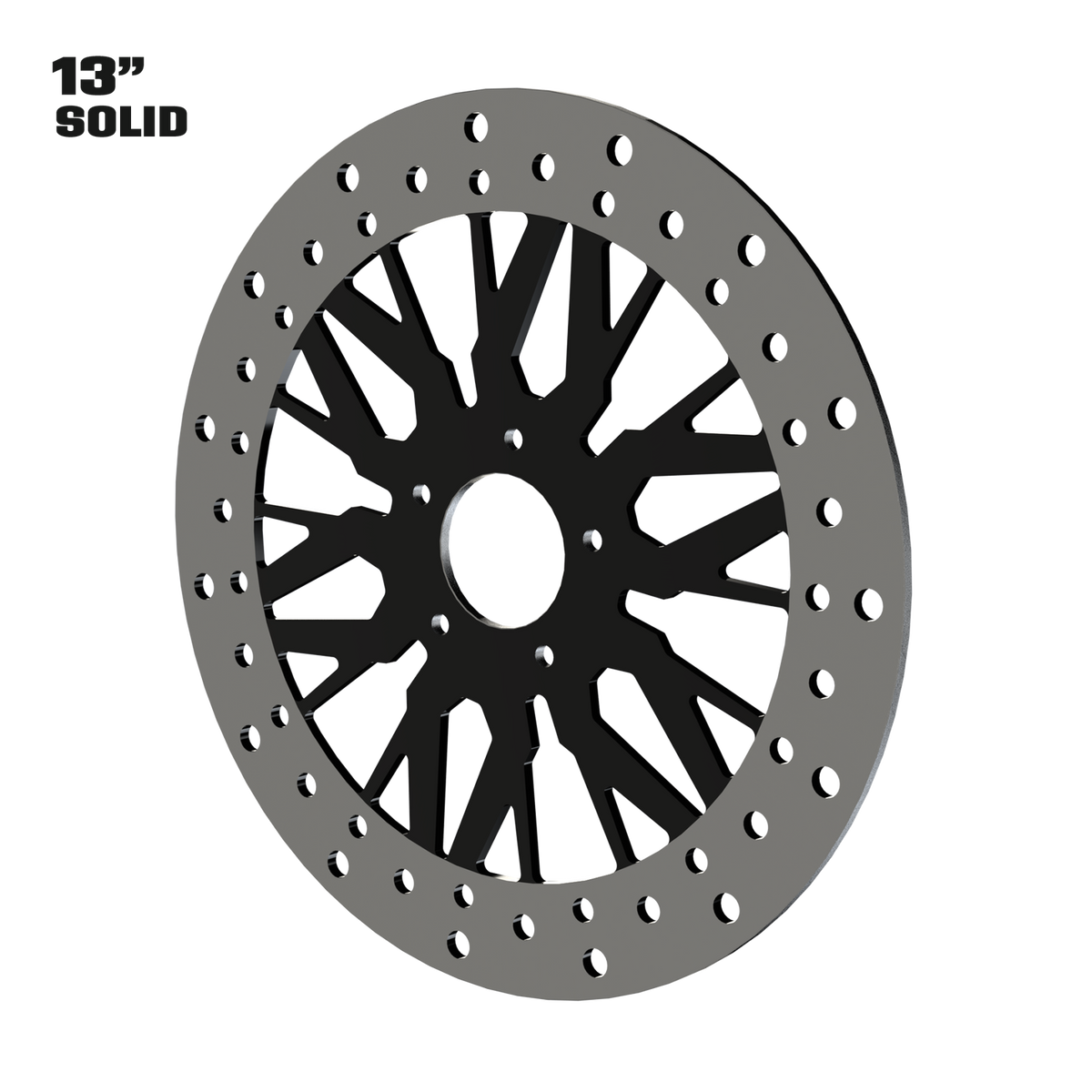 Hypex 13" Floating Rotor in Black