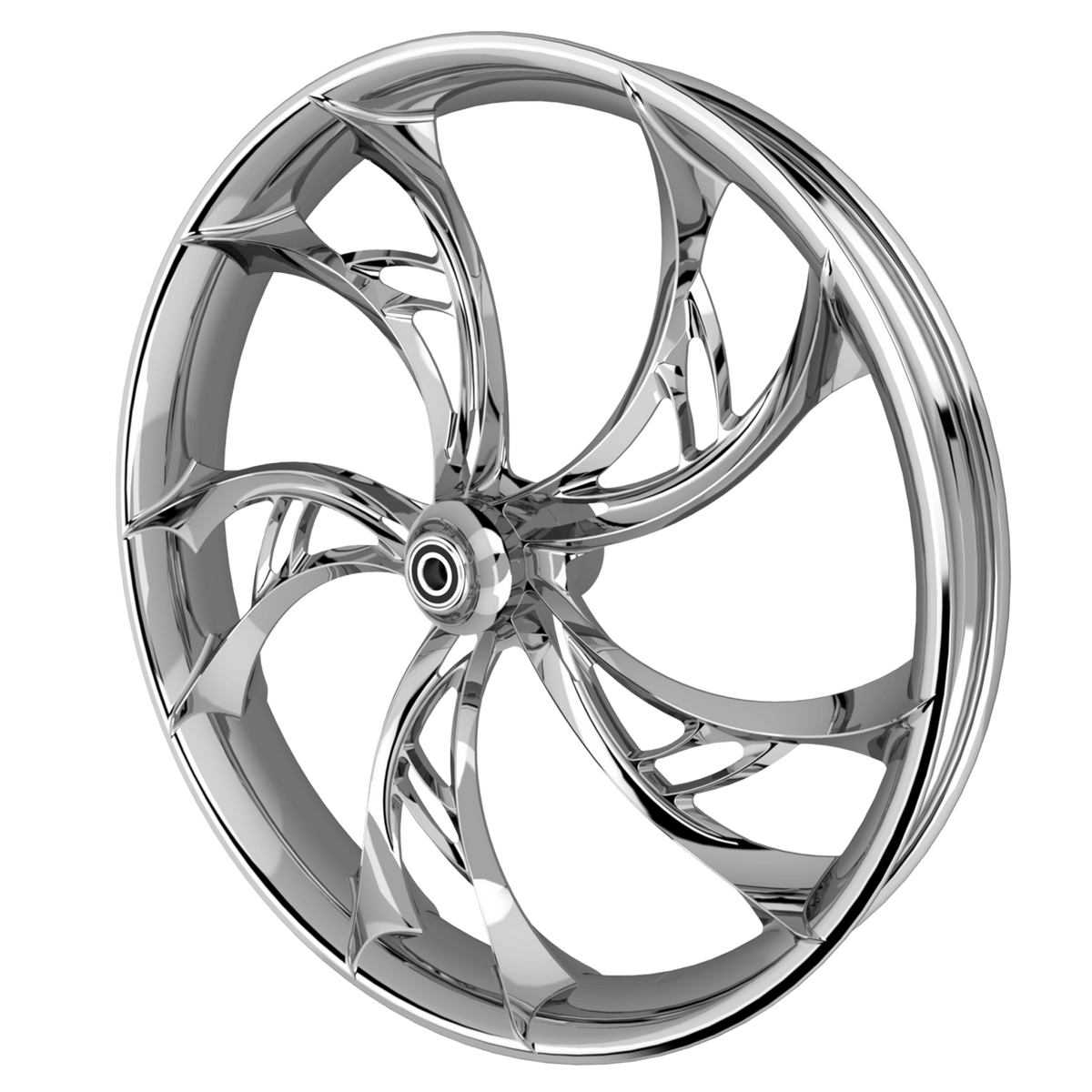 26 Inch Hennessy 3D Chrome Harley Wheel