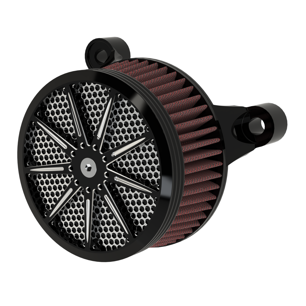 High Stakes Air Cleaner in black double cut