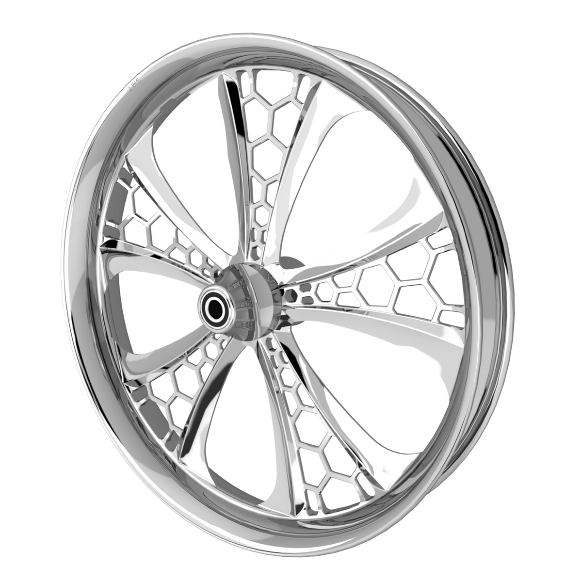Hive Bulldog Fat Tire Chrome Wheels