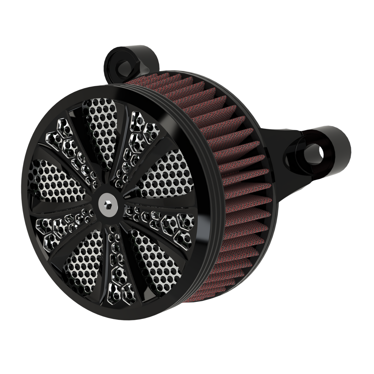 Hive Air Cleaner in black double cut