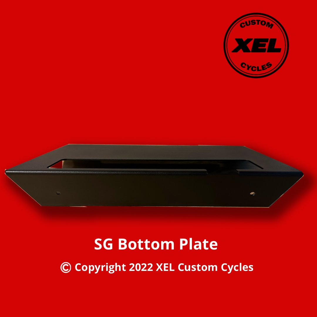 XEL Street Glide Amp Rack Bottom Plate