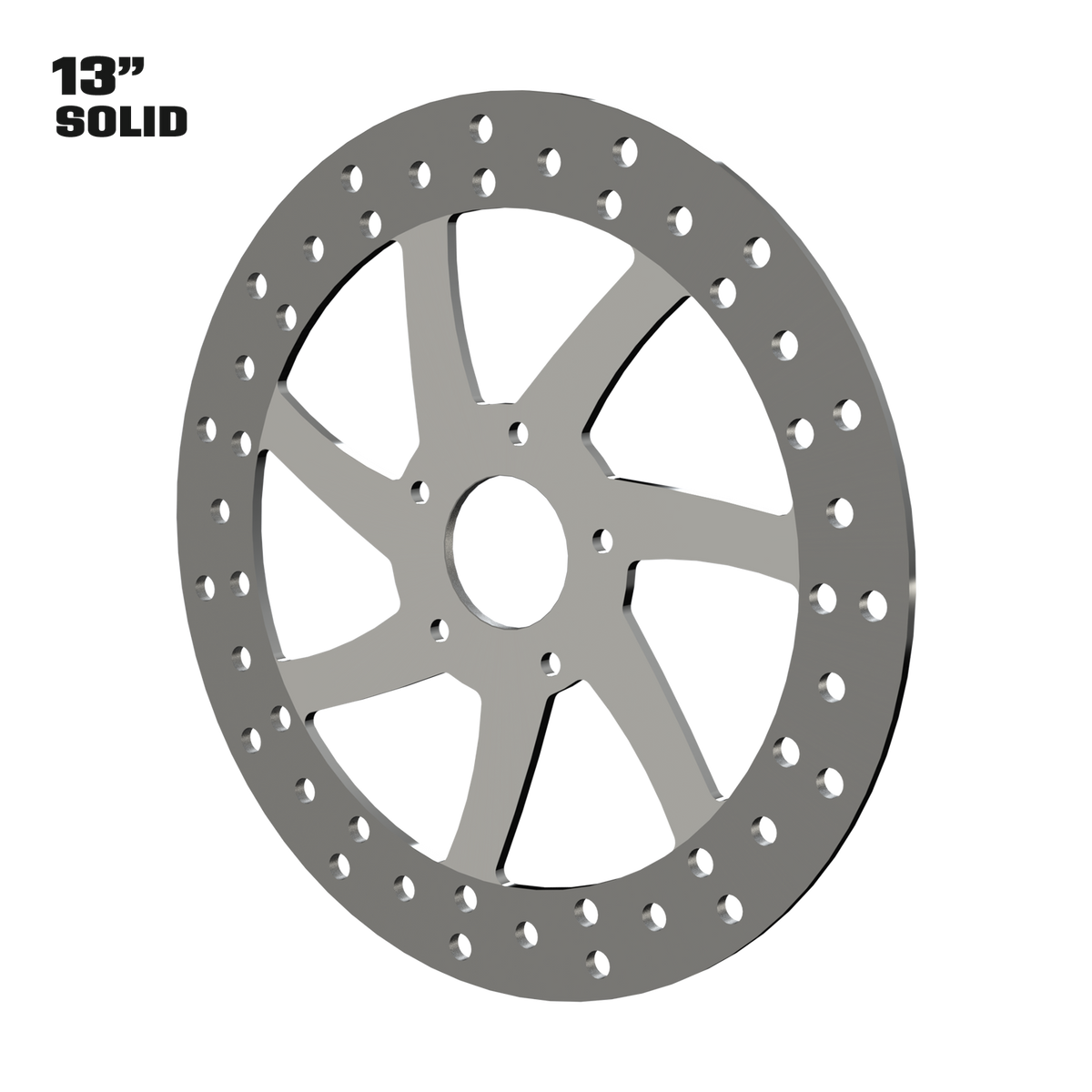 Imitator 13" solid rotor in polished