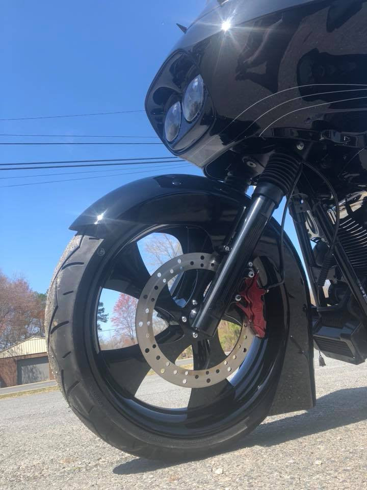Twisted Steel Indian Black Wheels