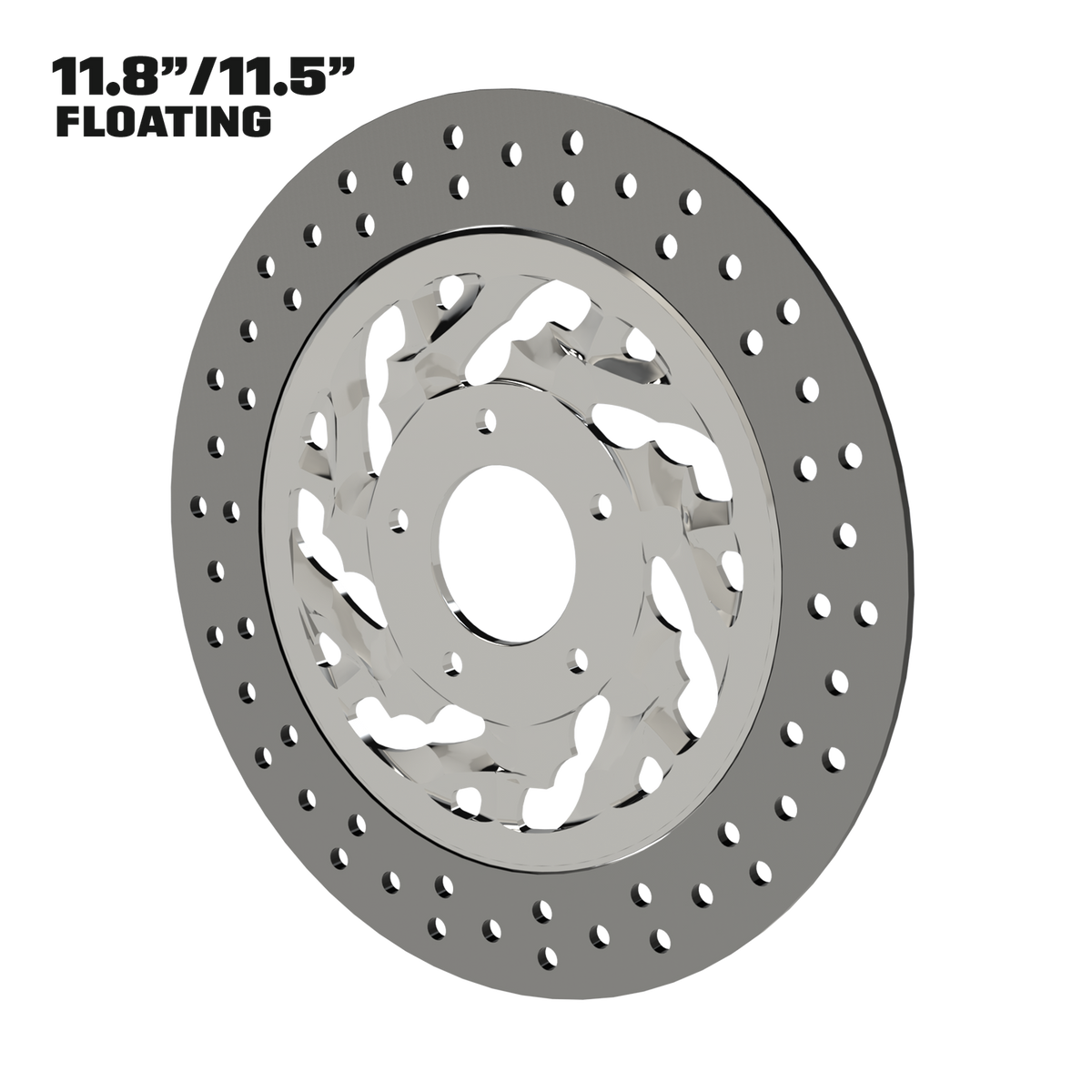 Kraken 11" Floating Rotor in Polished