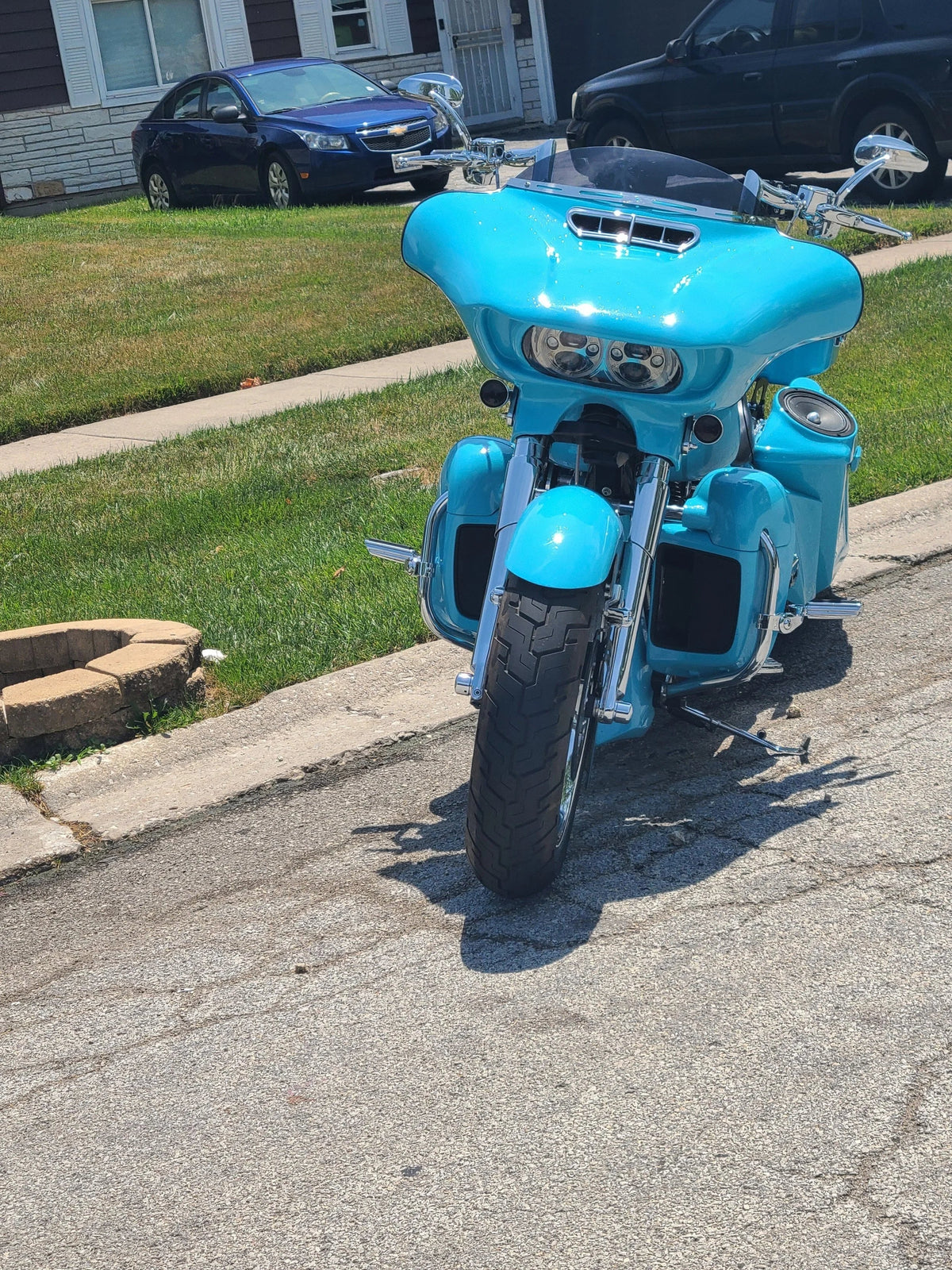 2014+ Street Glide Dual Headlight Outer Fairing