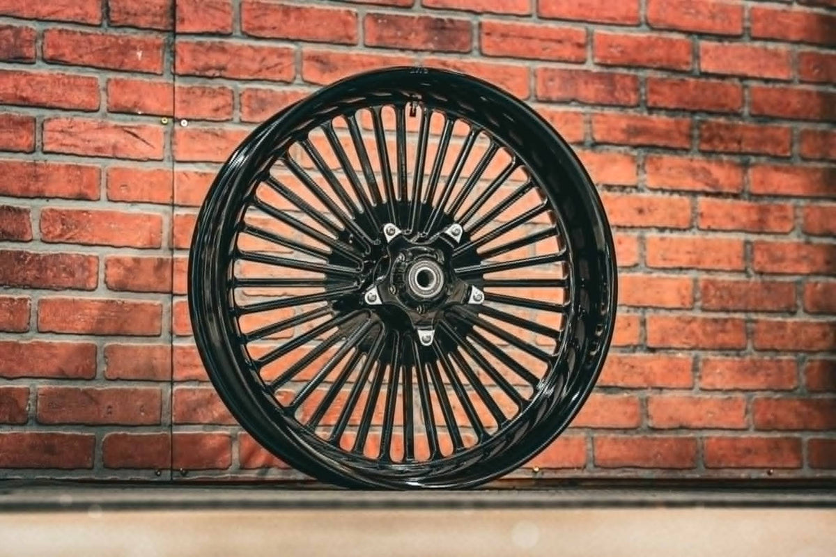 23x5.5" BLACK BIG FATTY (2014-2023 HD TOURING)