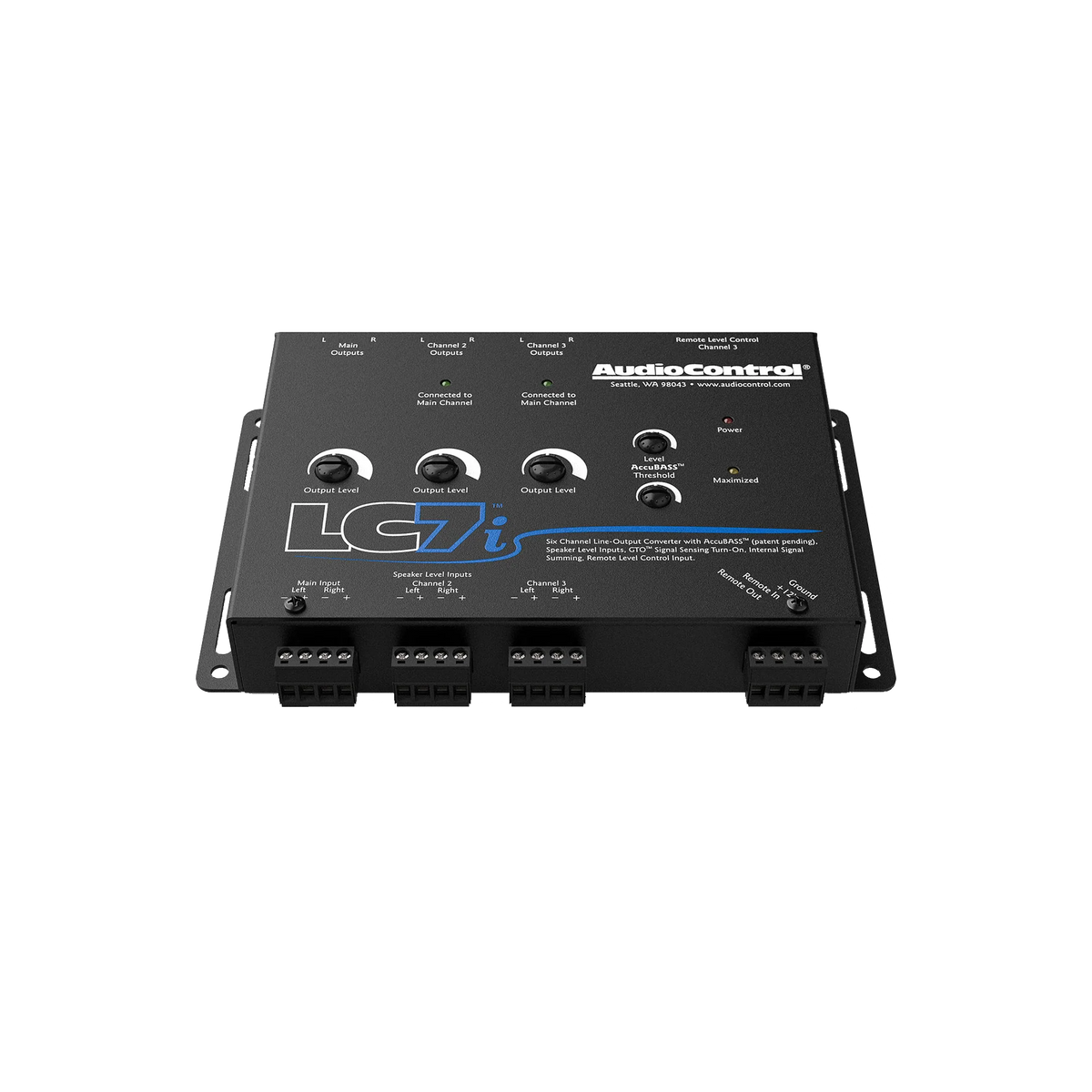 AudioControl LC7i 6-Channel Line Output Converter w/AccuBASS