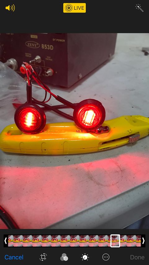 Topshop Round LED lights