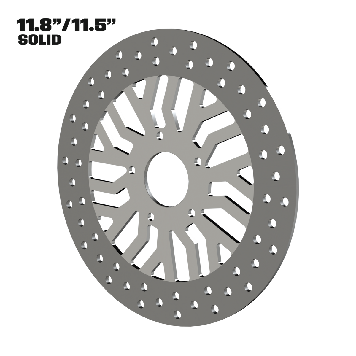 Legacy 11" solid rotor in polished