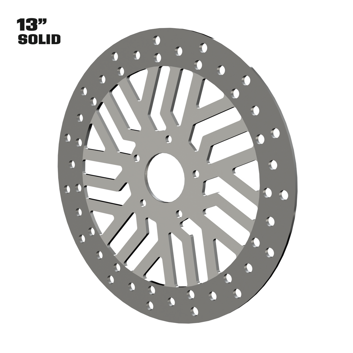 Legacy 11" solid rotor in polished
