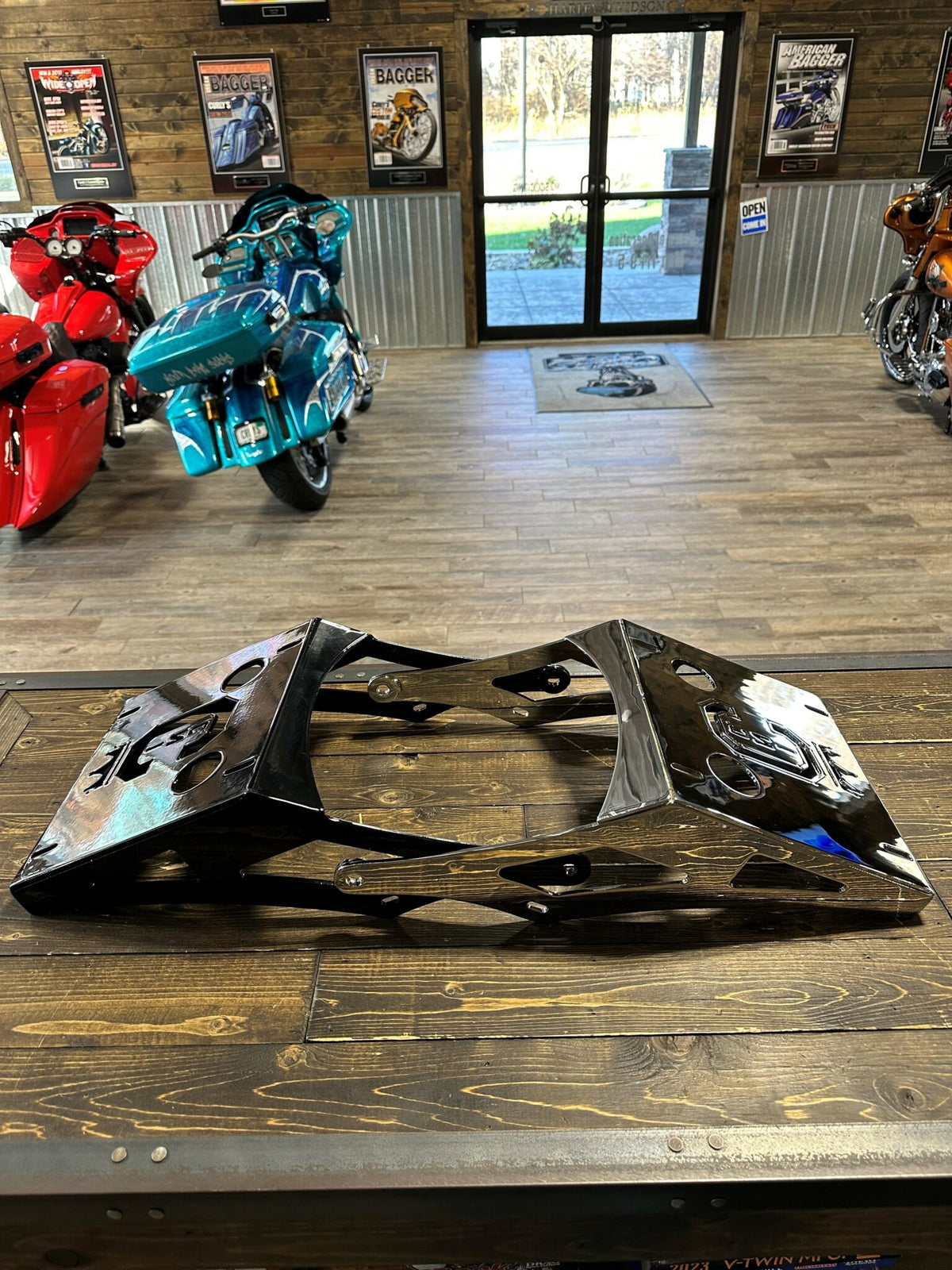 Curly's Inc Tour Pack Bracket – Direct Bolt On