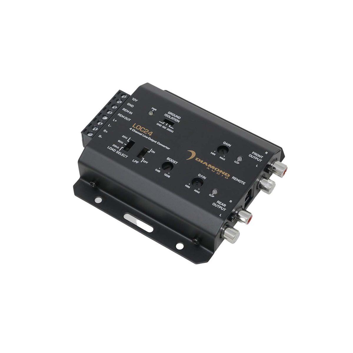 Diamond Audio 4-Channel LOC Series Line-Output Converter (2 In/4 Out) - LOC24