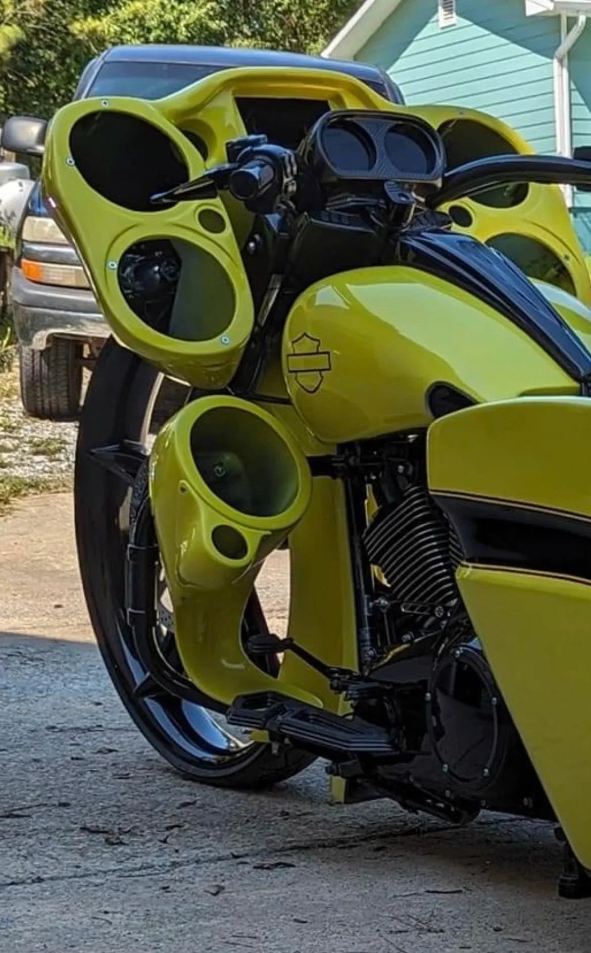 Voodoo Lower Fairing Tweeter Pods