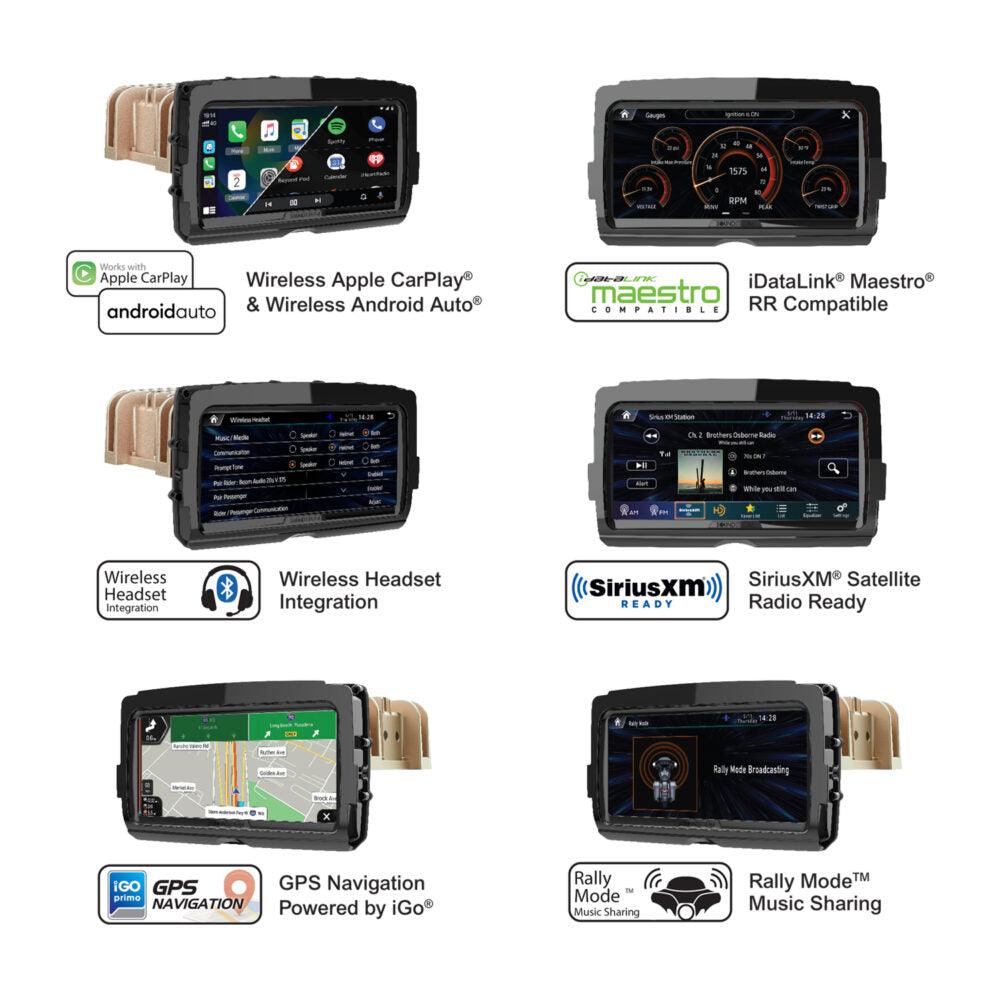 Soundstream V2 2014+ Harley-Davidson® Touring 8.3" Plug & Play Head Unit