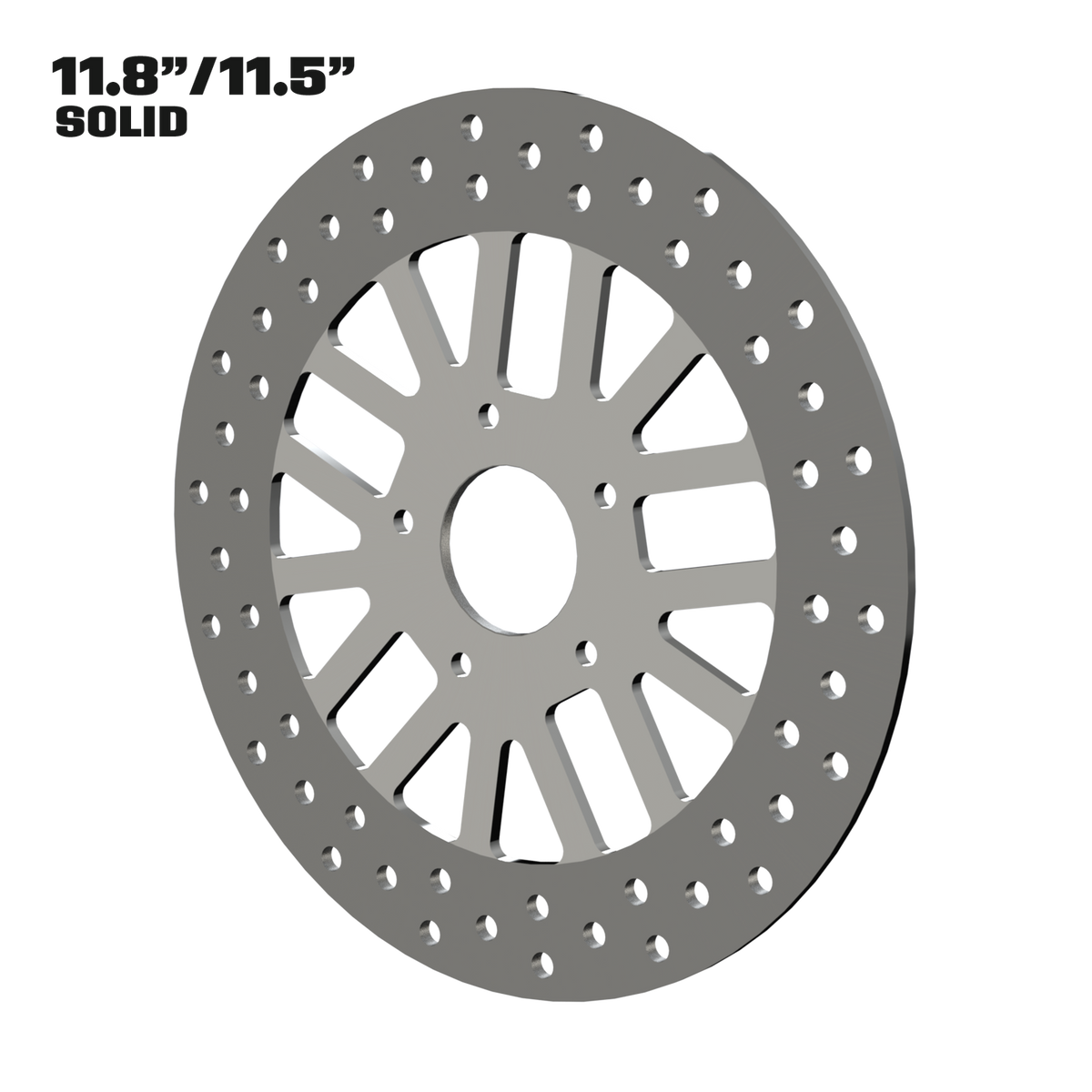 Money Maker 11" solid rotor in polished