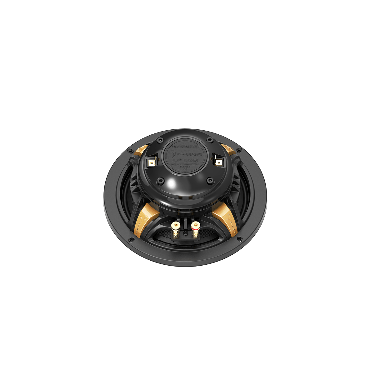 Diamond Audio 6.5" 2-Way Coaxial Shallow Mount NEO Speakers (2Ω) - MS652NEO2S