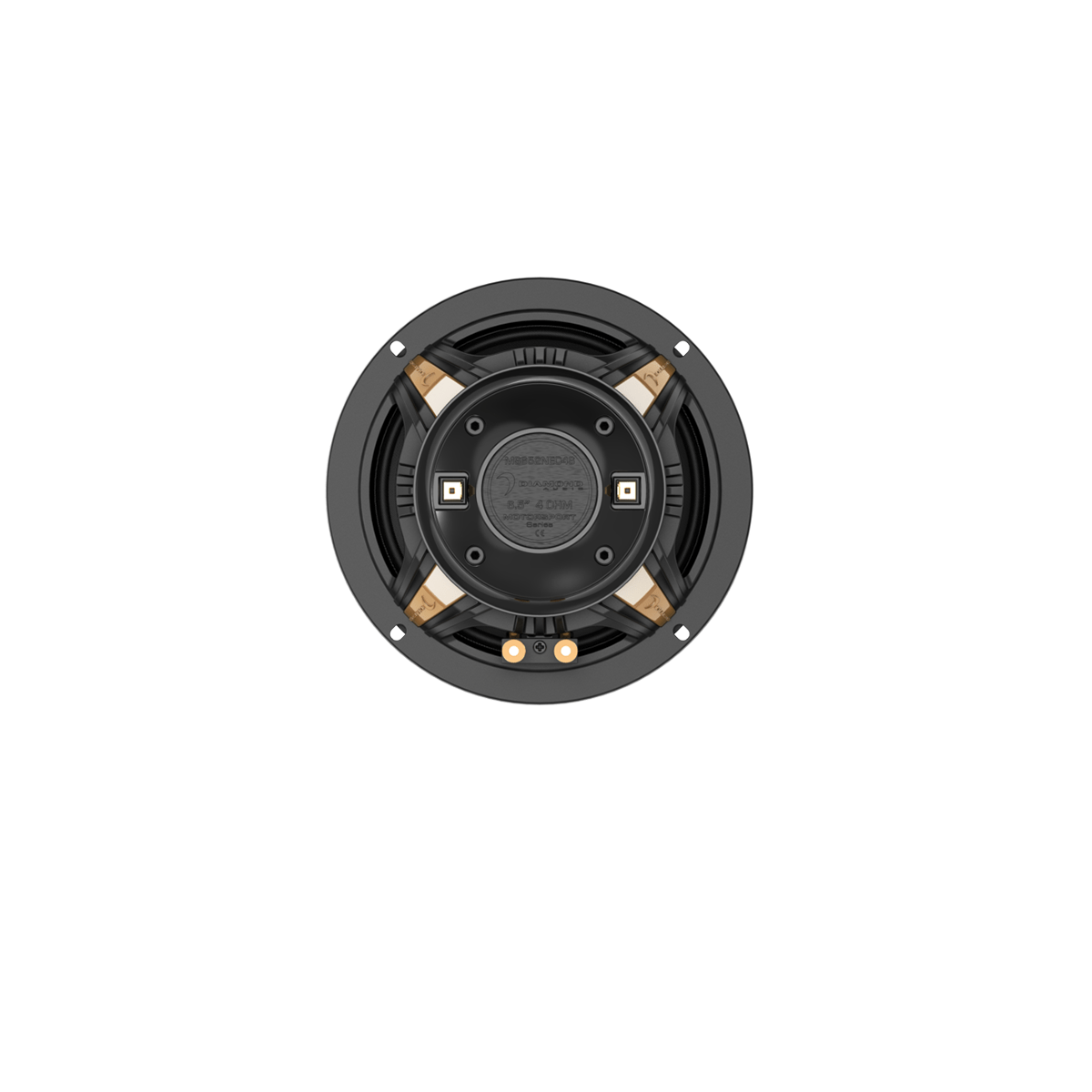 Diamond Audio 6.5" 2-Way Coaxial Shallow Mount NEO Speakers (4Ω) - MS652NEO4S