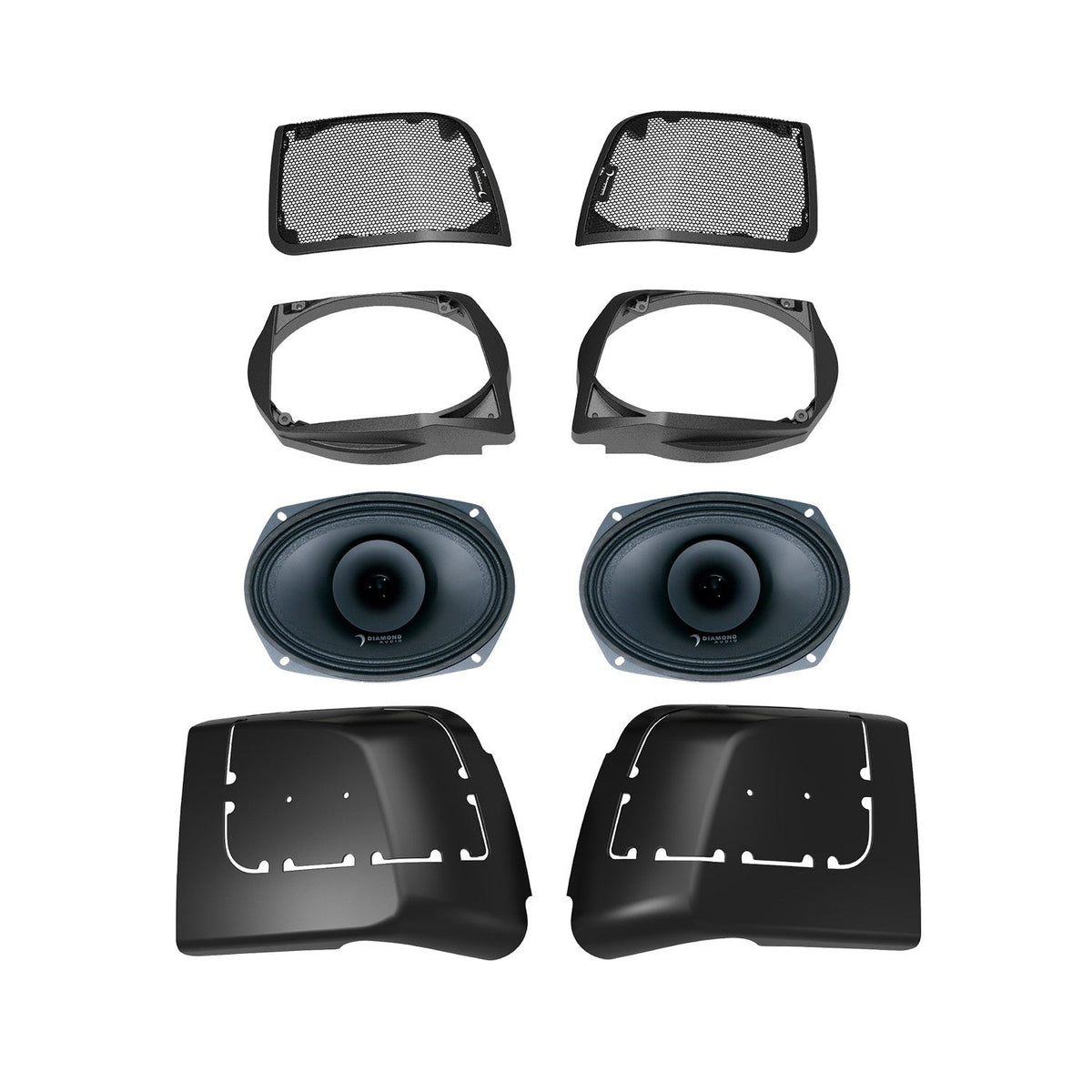 Diamond Audio 14 - 23 Harley Davidson® Road Glide 4-Speaker System - DA1423RGSP4