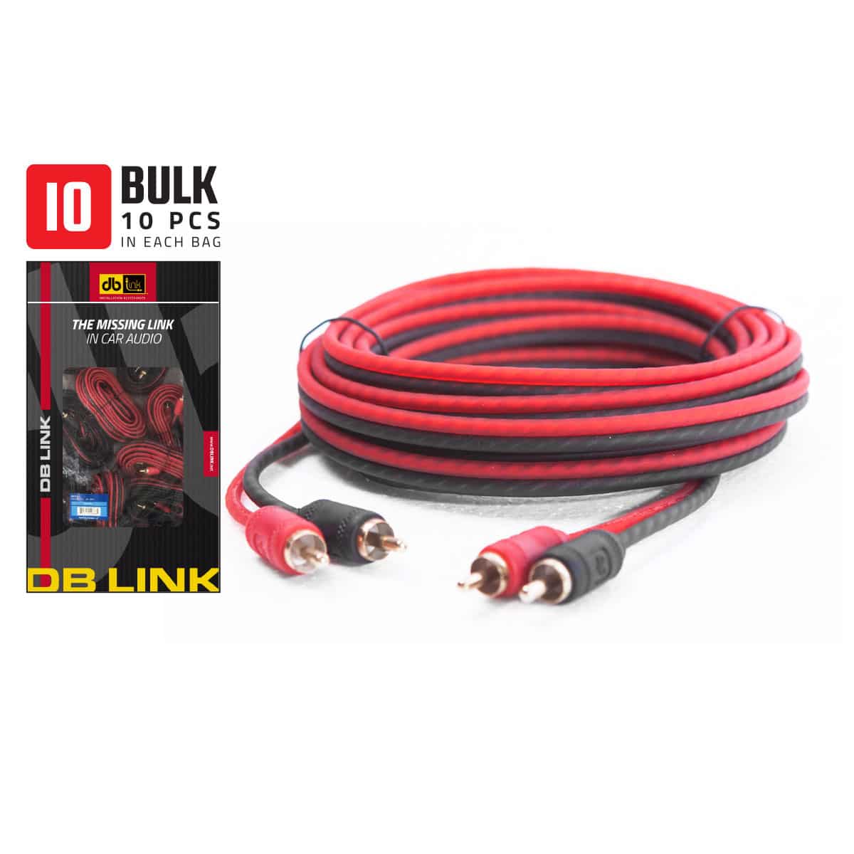 DB Link ME3B : Maxkore E Series 3 ft. RCA Cable (10Pcs/Bag)