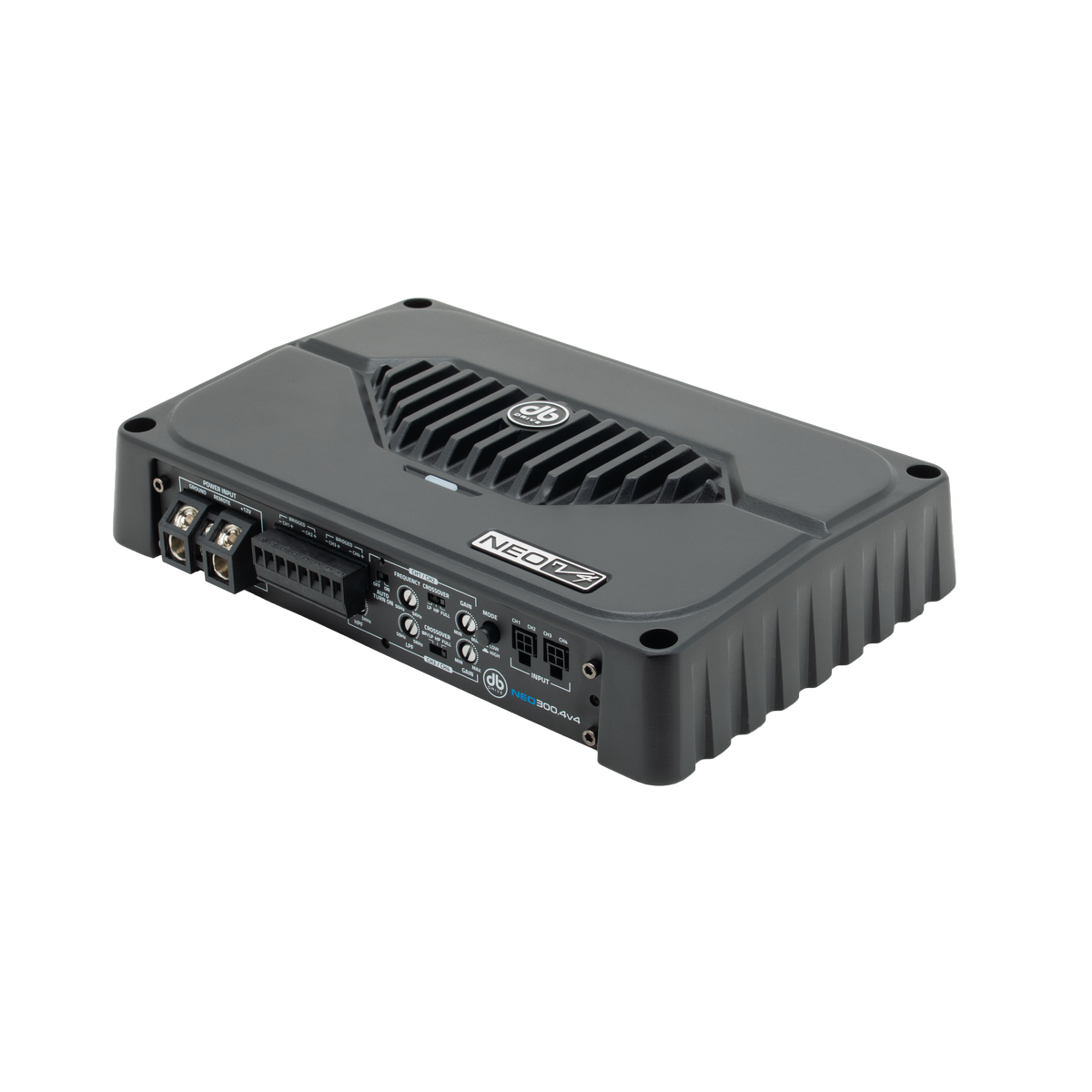 DB Drive NEO300.4V4 : 4-Channel Powersports Amplifier