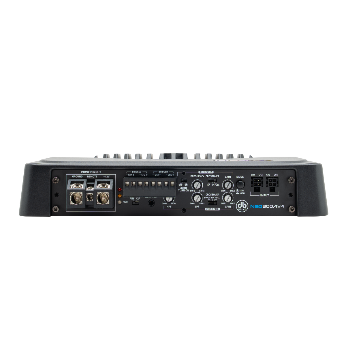 DB Drive NEO300.4V4 : 4-Channel Powersports Amplifier