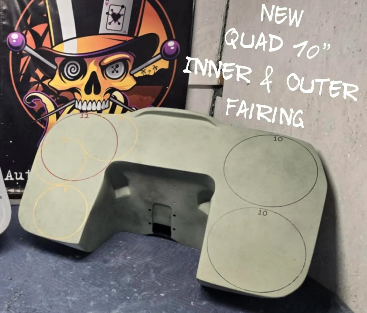 Voodoo Quad 10"© Inner & Outer Fairing
