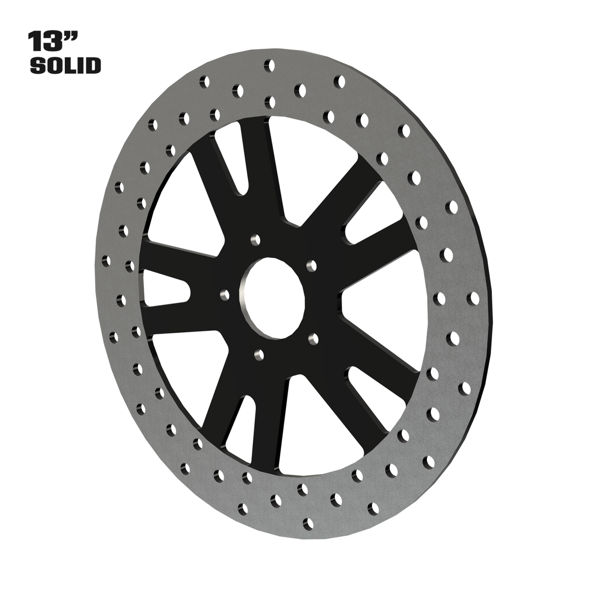 OG.01 13" Solid Rotor in Black