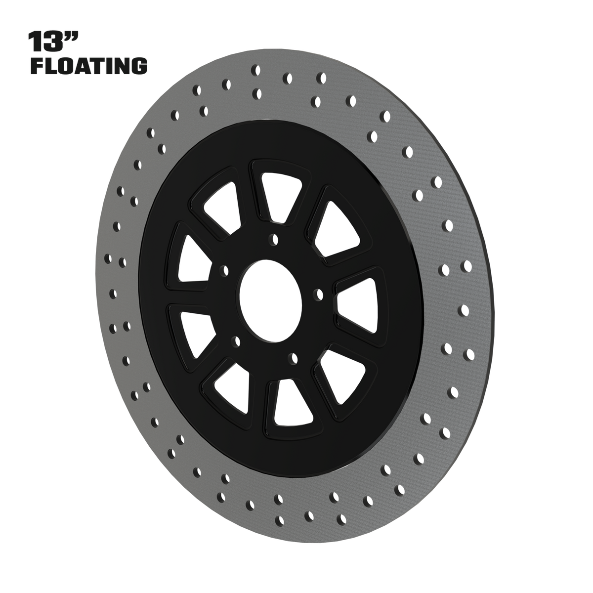 OG.02 13" Floating Rotor in Black