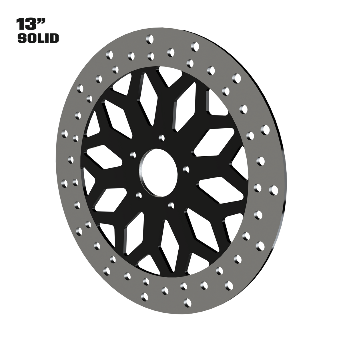 OG.05 13" Solid Rotor in Black