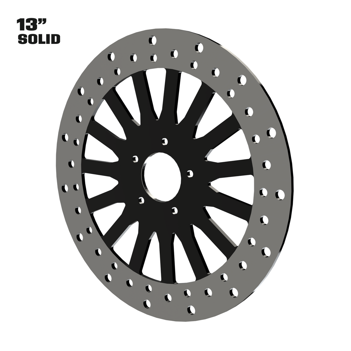 OG.0613" Solid Rotor in Black