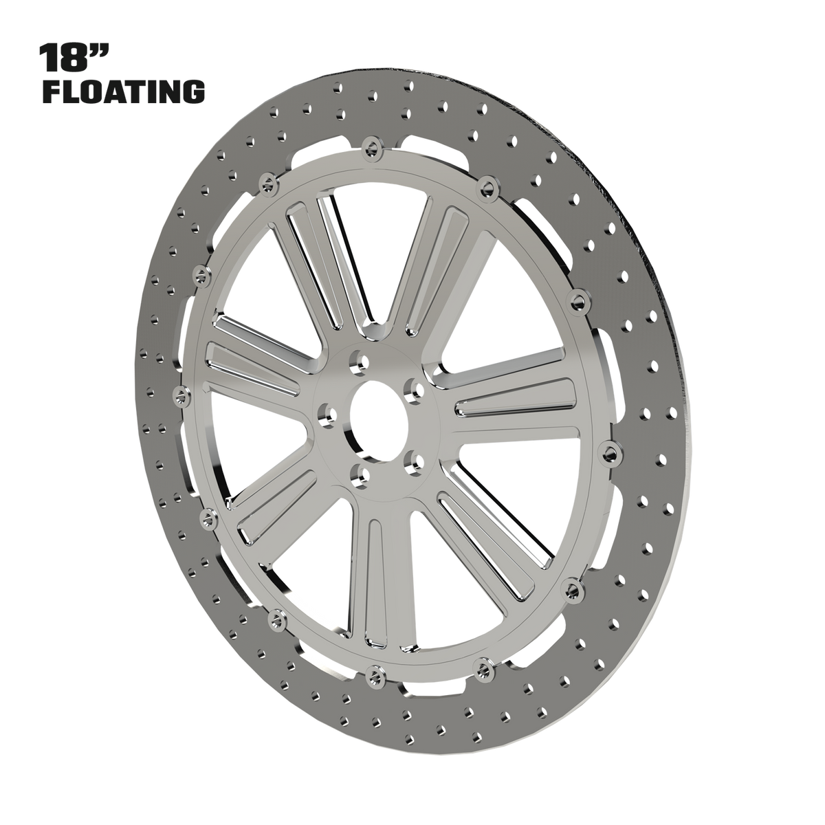 OG.10 18" Floating Rotor in Polished