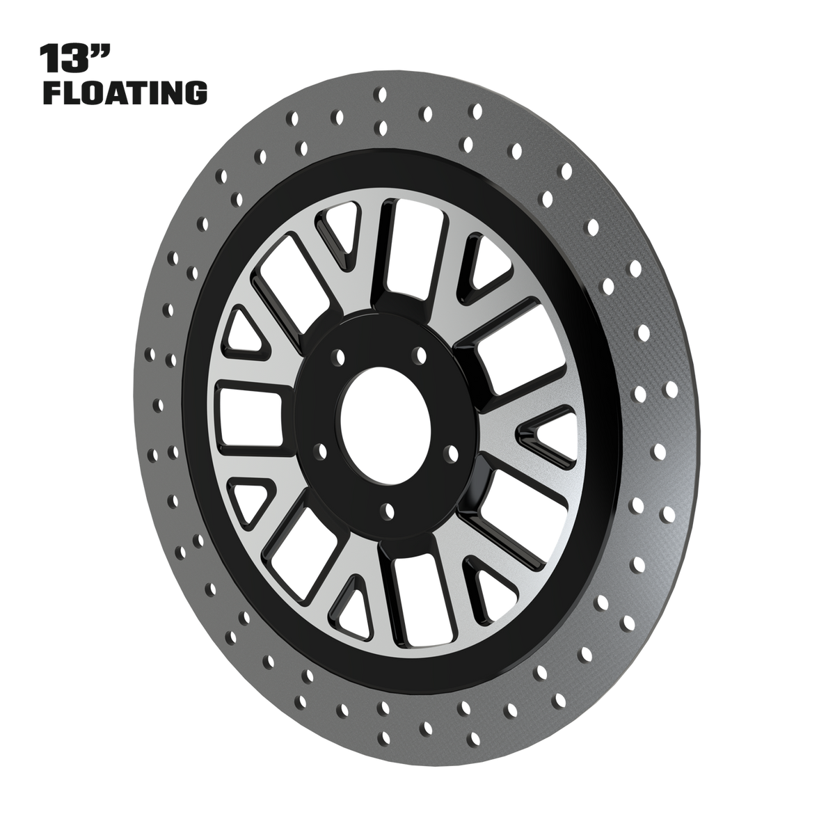 OG.11 13" Floating Rotor in Black Contrast Cut