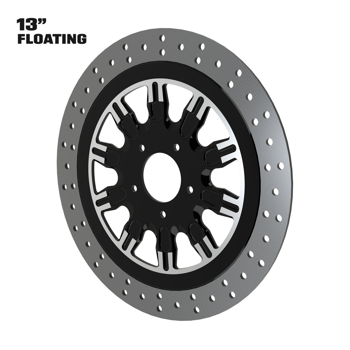 OG.12 13" Floating Rotor in Black Contrast Cut