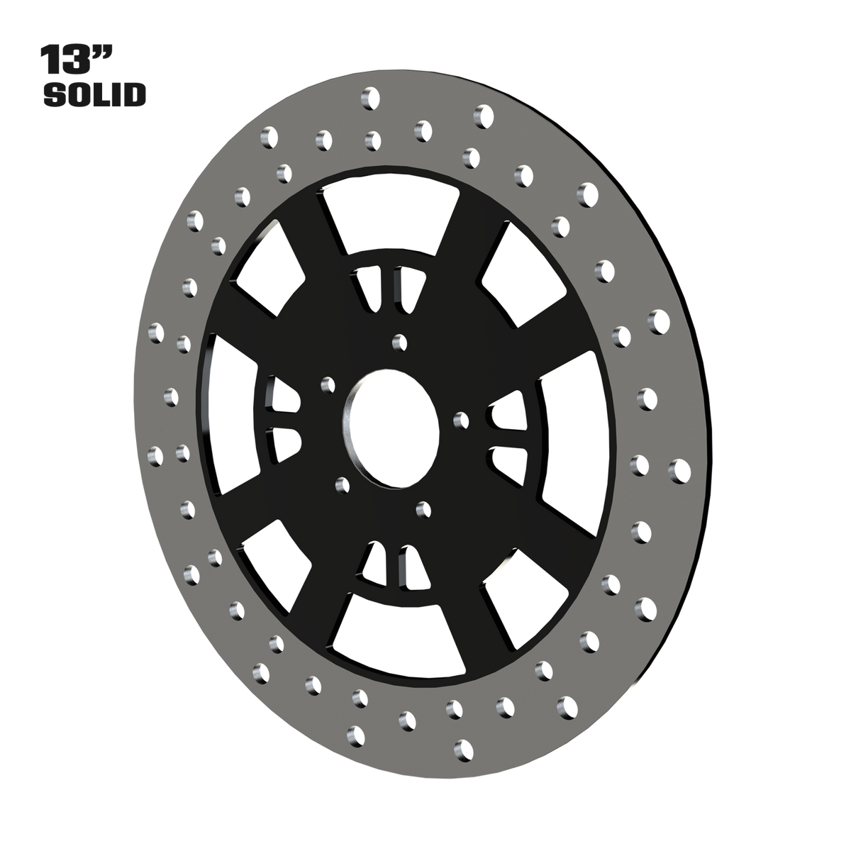 OG.15 13" Solid Rotor in Black