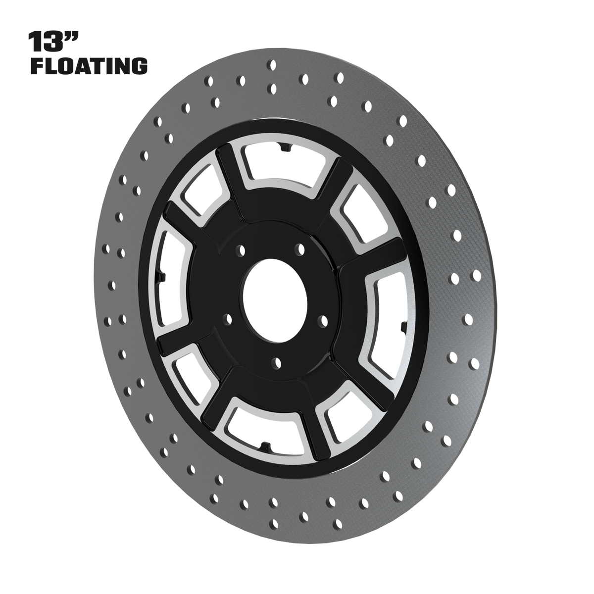 OG.15 13" Floating Rotor in Black Contrast Cut