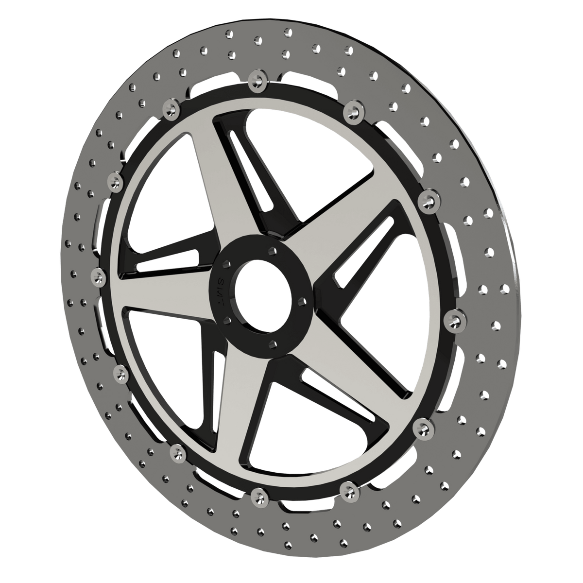 OG.26 18" Floating Rotor in Black Contrast Cut