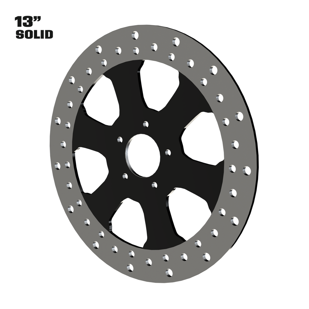 OG. 09 13" Solid Rotor in Black