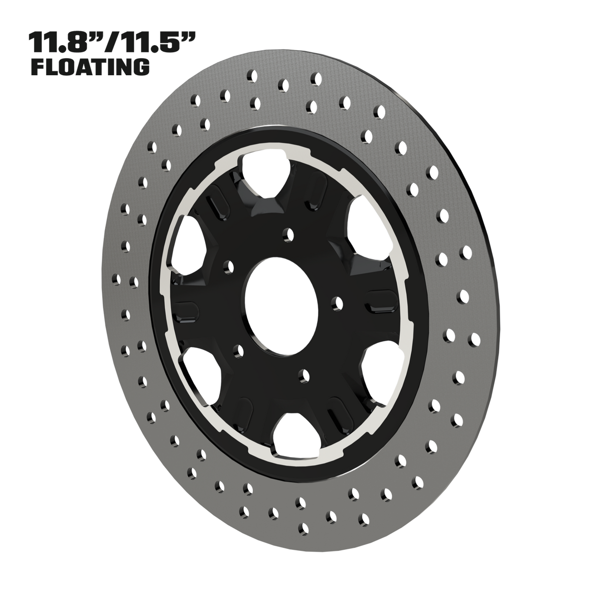 OG. 09 11" Floating Rotor in Black Contrast Cut
